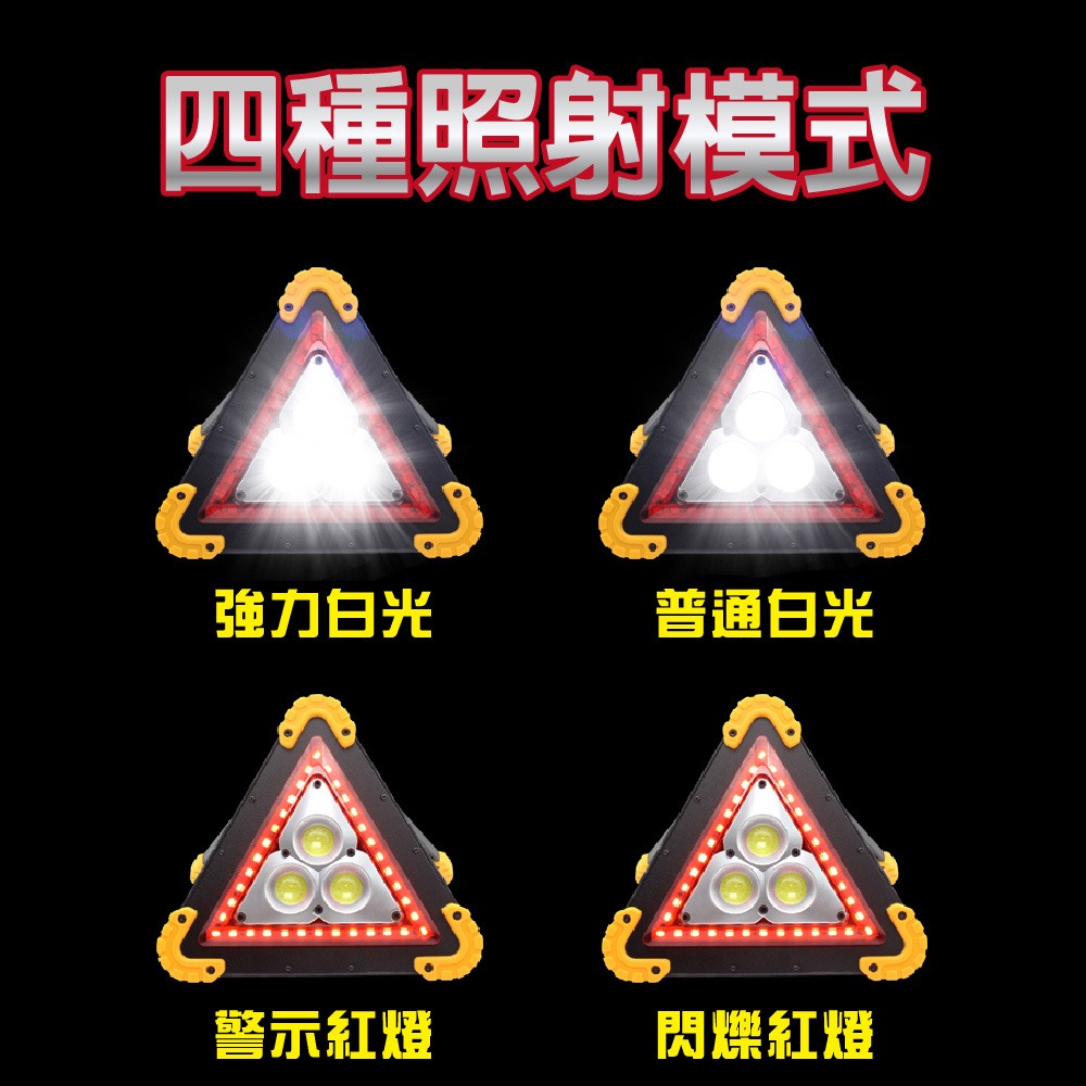 ANENG 昇旺數位3C 高亮度 三角警示燈 車用警示燈 強光照明燈 故障燈 三角照明燈 警示燈 故障警示燈 LED燈-細節圖3