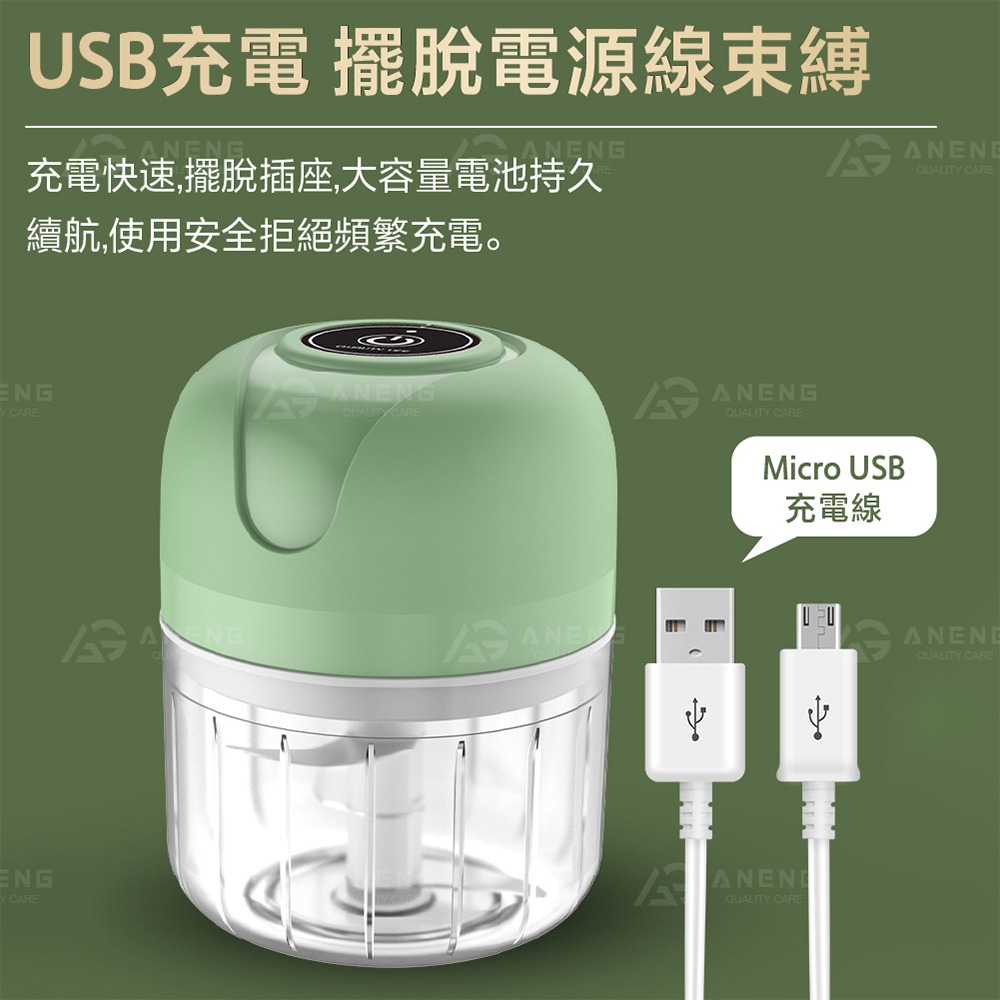 電動攪碎機 料理機 絞肉機 搗蒜器 蒜泥器 副食品調理機 食物調理機 電動攪拌機 均質機 切菜器 攪碎機 攪拌器-細節圖6