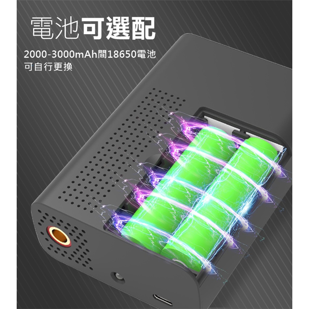 【ANENG】車用充氣機 保固一年 體積縮小1/3 可以替換電池 台灣公司貨 品質超越小米 電動打氣筒 輪胎打氣機-細節圖2