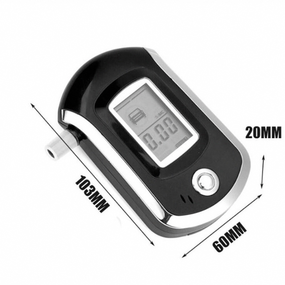 (公司貨附發票) 吹氣式酒測器 附5個吹嘴 電子酒測器 酒精測試器 酒氣測量計 酒測器 汽機車用品-細節圖2