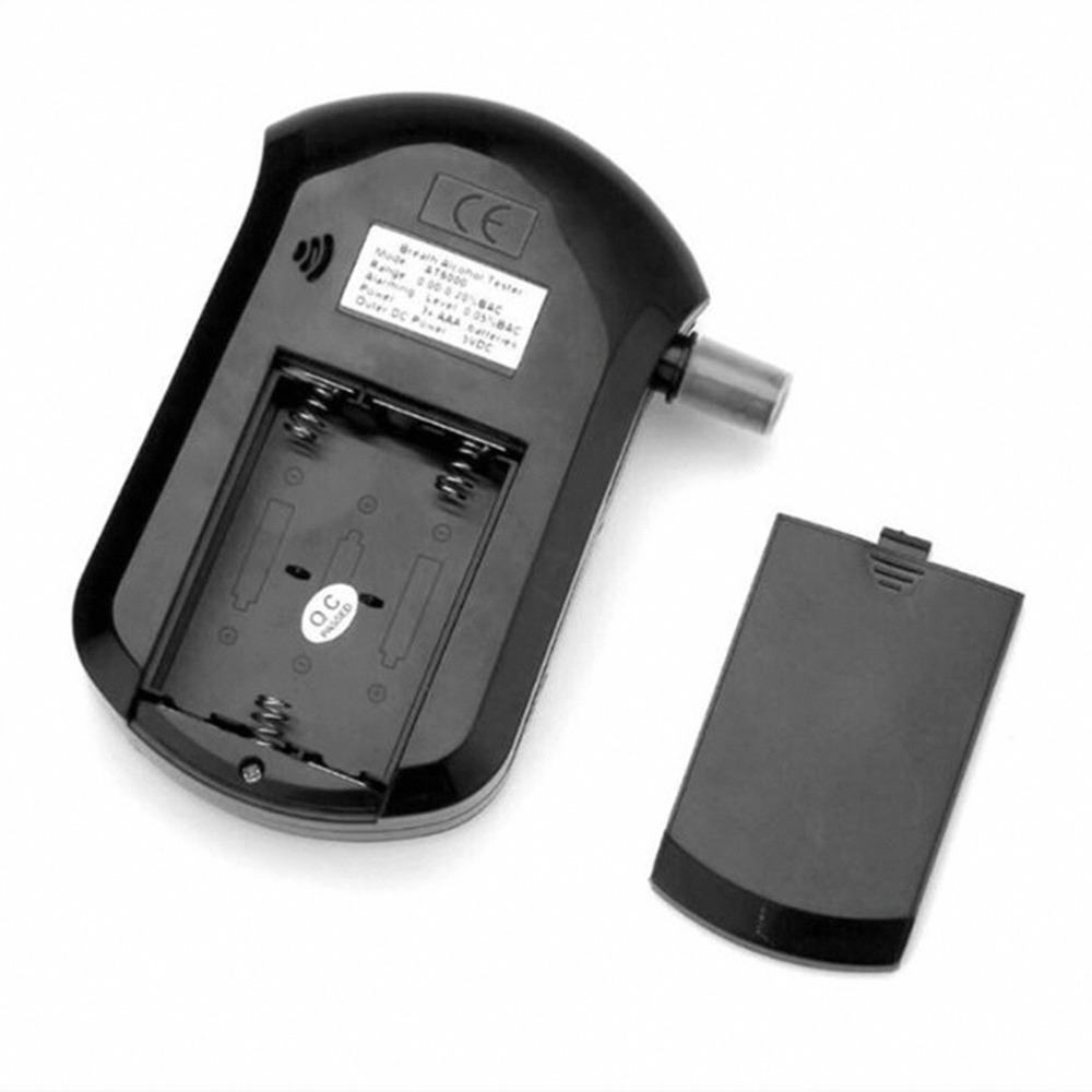 (公司貨附發票) 吹氣式酒測器 附5個吹嘴 電子酒測器 酒精測試器 酒氣測量計 酒測器 汽機車用品-細節圖3