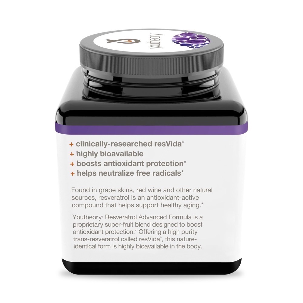 緋聞 🌺 Youtheory (年輕原理) 白藜蘆醇 / 高級配方 / 加增強錠 / Resveratrol ♥️-細節圖4