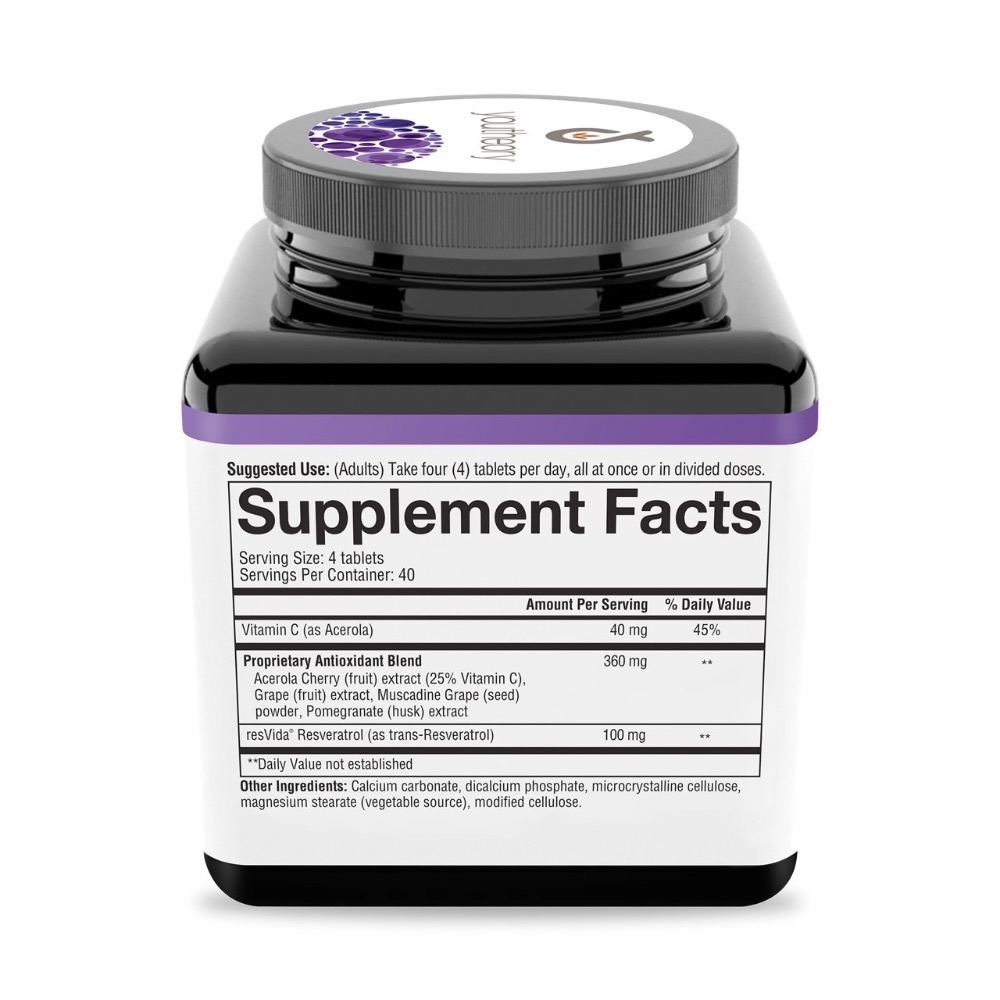 緋聞 🌺 Youtheory (年輕原理) 白藜蘆醇 / 高級配方 / 加增強錠 / Resveratrol ♥️-細節圖6