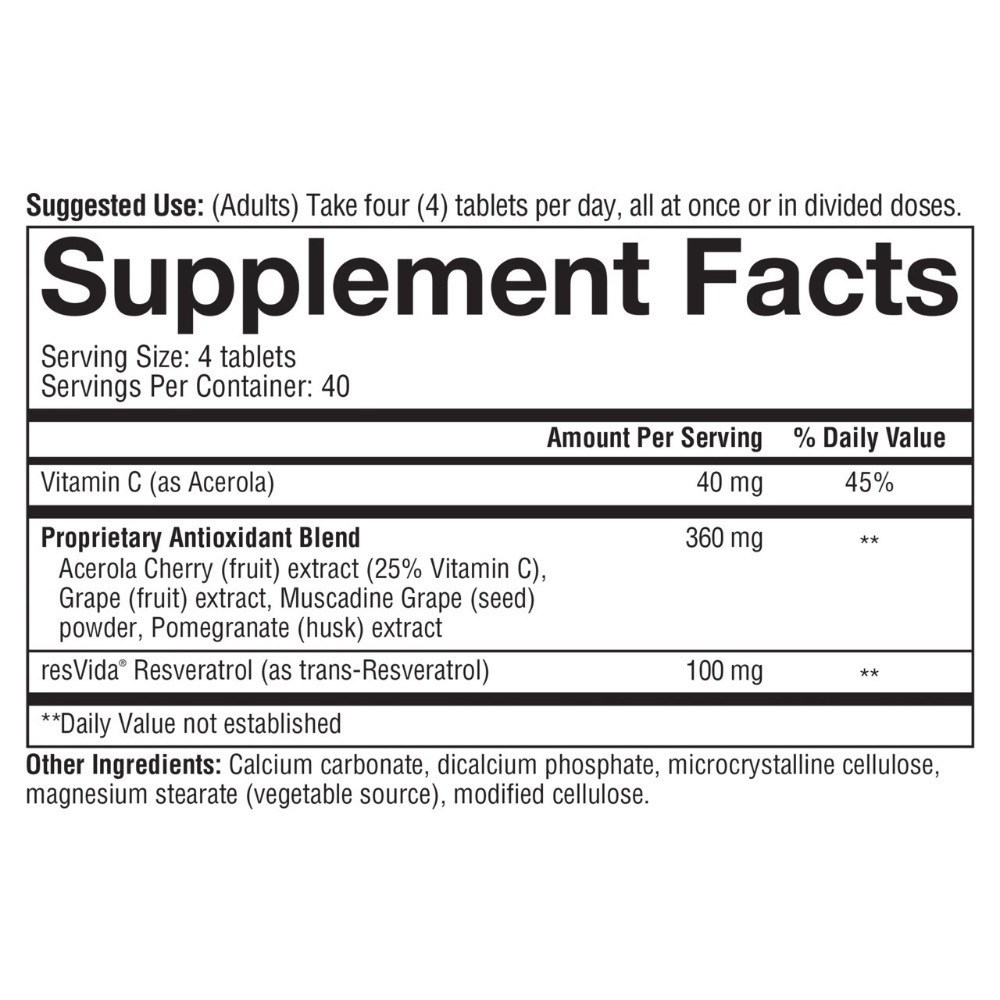 緋聞 🌺 Youtheory (年輕原理) 白藜蘆醇 / 高級配方 / 加增強錠 / Resveratrol ♥️-細節圖7