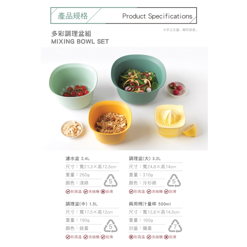 緋聞 🍒 Brabantia 荷蘭 / 粉彩 / 巧思 / 調理盆 / 濾水盆 / 榨汁杯 / 餐廚精品 🍋-細節圖4