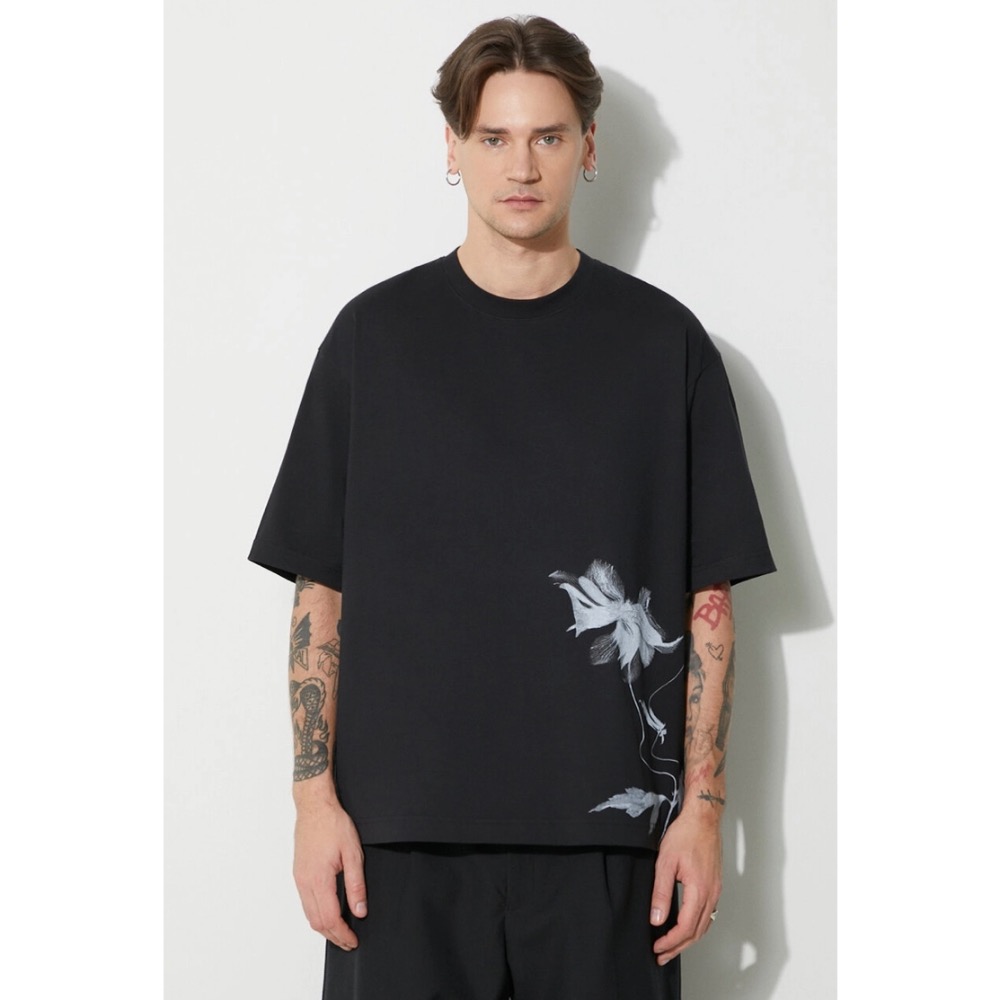 緋聞 🧡 Y-3 (Y3) 刺繡 / 黑色 / 短袖 / T恤 / T-Shirt 🎀-細節圖10