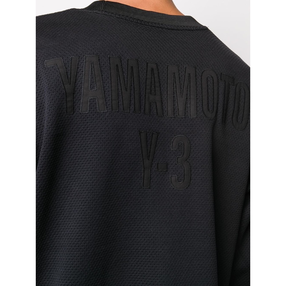 緋聞 🧡 Y-3 (Y3) 刺繡 / 黑色 / 長袖 / 衛衣 / T恤 / 大學T 🎀-細節圖10