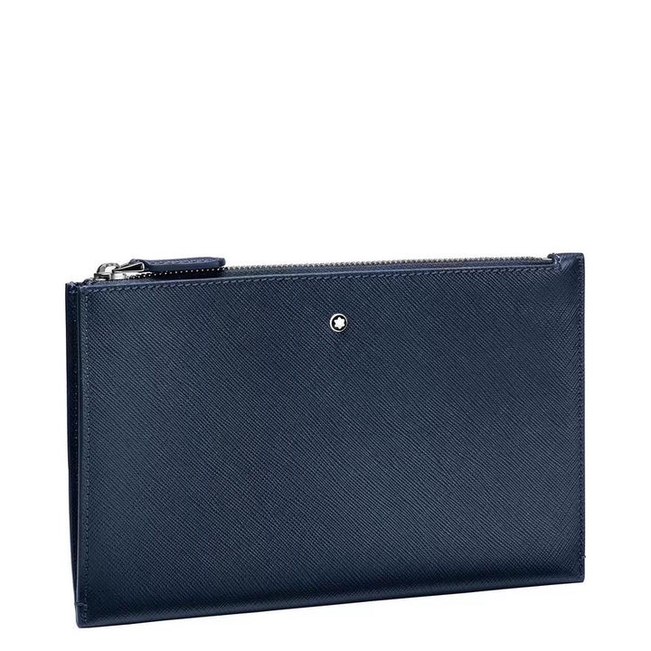 緋聞 👩🏻 MONTBLANC 萬寶龍 / 良伴 / 古典 / 墨水藍 / 手拿包 / 收納包 / 側背包 / 斜背包 👛-細節圖6