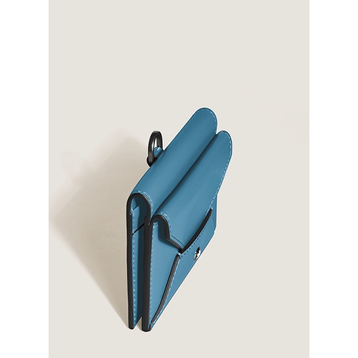 緋聞 👩🏻 MONTBLANC 萬寶龍 / 御守 / 湖水 / 藍綠 / 皮夾 / 短夾 / 卡夾 / 錢包 / 名片夾👛-細節圖9