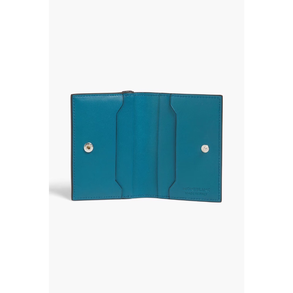 緋聞 👩🏻 MONTBLANC 萬寶龍 / 御守 / 湖水 / 藍綠 / 皮夾 / 短夾 / 卡夾 / 錢包 / 名片夾👛-細節圖10