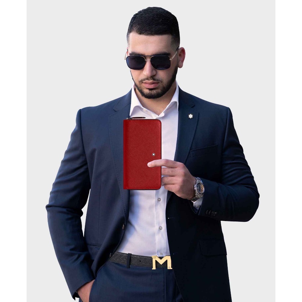 緋聞 👩🏻 MONTBLANC 萬寶龍 / 神女 / 珊瑚 / 璽紅 / 皮夾 / 長夾 / 卡夾 / 錢包 / 名片夾👛-細節圖7