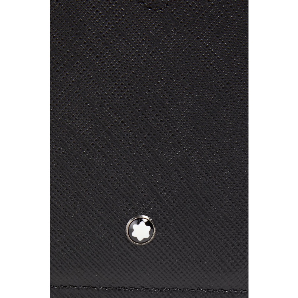 緋聞 👩🏻 MONTBLANC 萬寶龍 / 口袋 / 墨子 / 黑色 / 皮夾 / 短夾 / 卡夾 / 錢包 / 名片夾👛-細節圖10