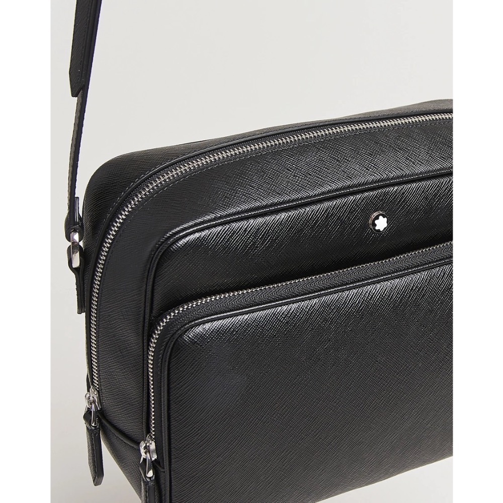 緋聞 👩🏻 MONTBLANC 萬寶龍 / 提案 / 墨子 / 黑色 / 記者包 / 採訪包 / 信差包 / 郵差包 👜-細節圖7