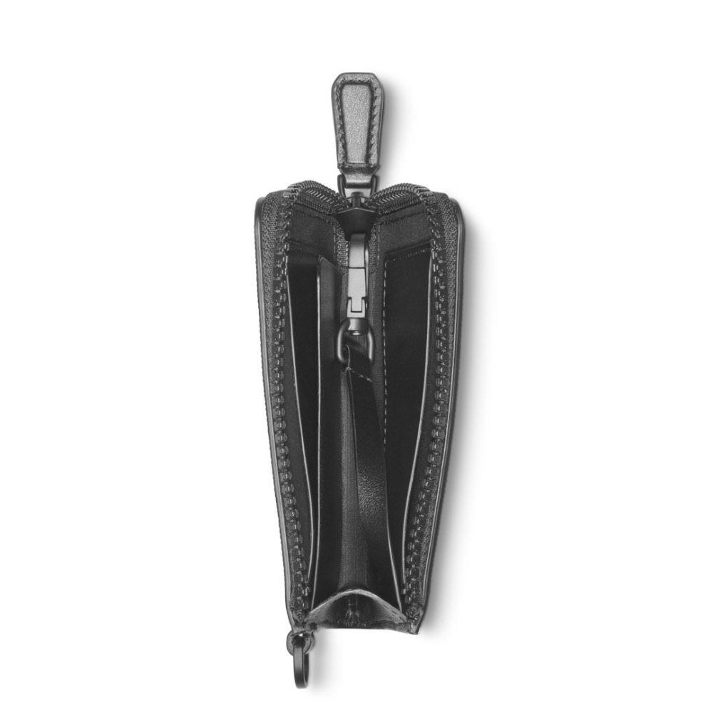 緋聞 👩🏻 MONTBLANC 萬寶龍 / 敏捷 / 墨子 / 黑色 / 皮夾 / 短夾 / 卡夾 / 零錢包 👛-細節圖3