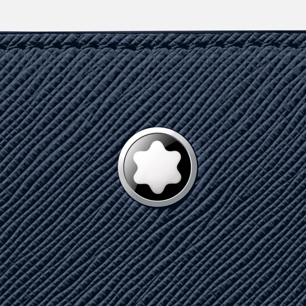 緋聞 👩🏻 MONTBLANC 萬寶龍 / 神女 / 古典 / 墨水藍 / 手拿包 / 手機包 / 長夾 / 卡夾 👛-細節圖6