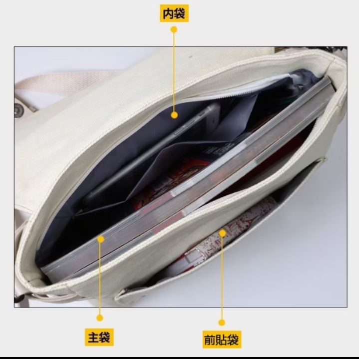 庫洛米肩背包-細節圖7