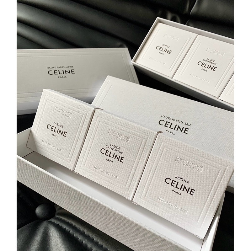 快速出貨+預購/celine 香皂 3入禮盒 加州 不羈 流露 彰顯-細節圖3