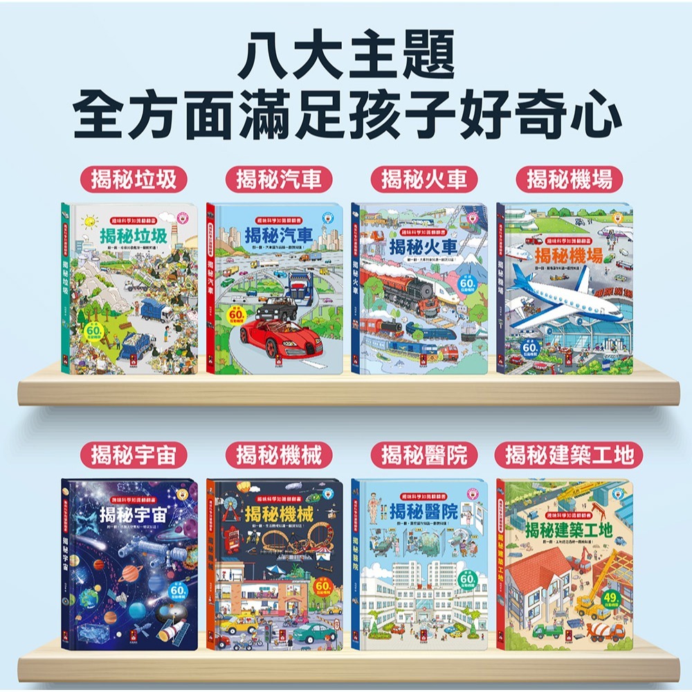 FOOD超人趣味科學知識翻翻書-細節圖2