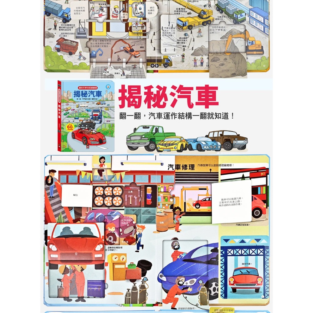 FOOD超人趣味科學知識翻翻書-細節圖4