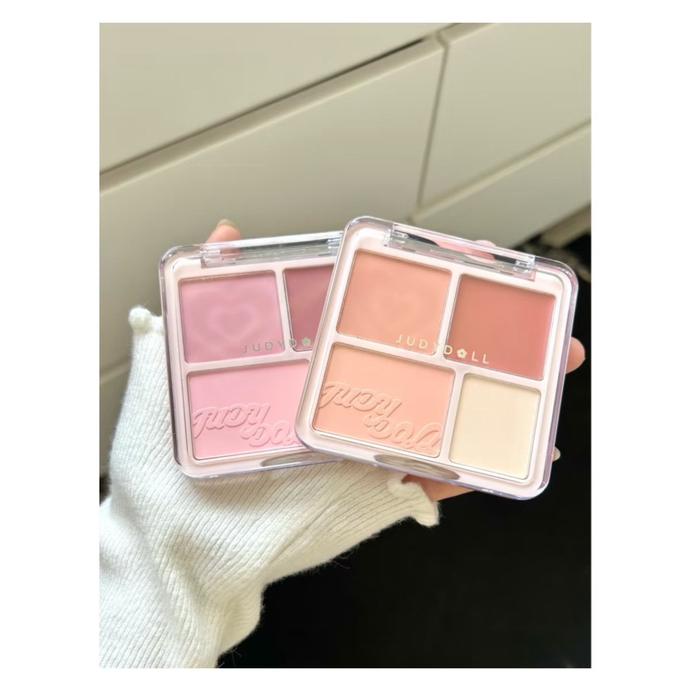 戴栗ლ橘朵ᴊᴜᴅʏ ᴅᴏʟʟ 腮紅高光盤·古希臘掌管骨相氣質的神🤗-細節圖2