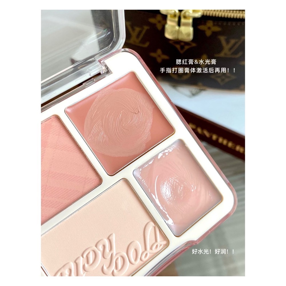 戴栗ლ橘朵ᴊᴜᴅʏ ᴅᴏʟʟ 腮紅高光盤·古希臘掌管骨相氣質的神🤗-細節圖4