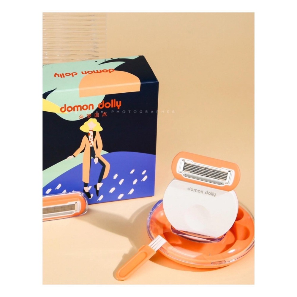 戴栗ლ朵夢小圓點脫毛刀•告別獼猴桃女孩-細節圖2