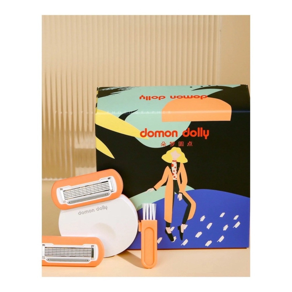 戴栗ლ朵夢小圓點脫毛刀•告別獼猴桃女孩-細節圖4