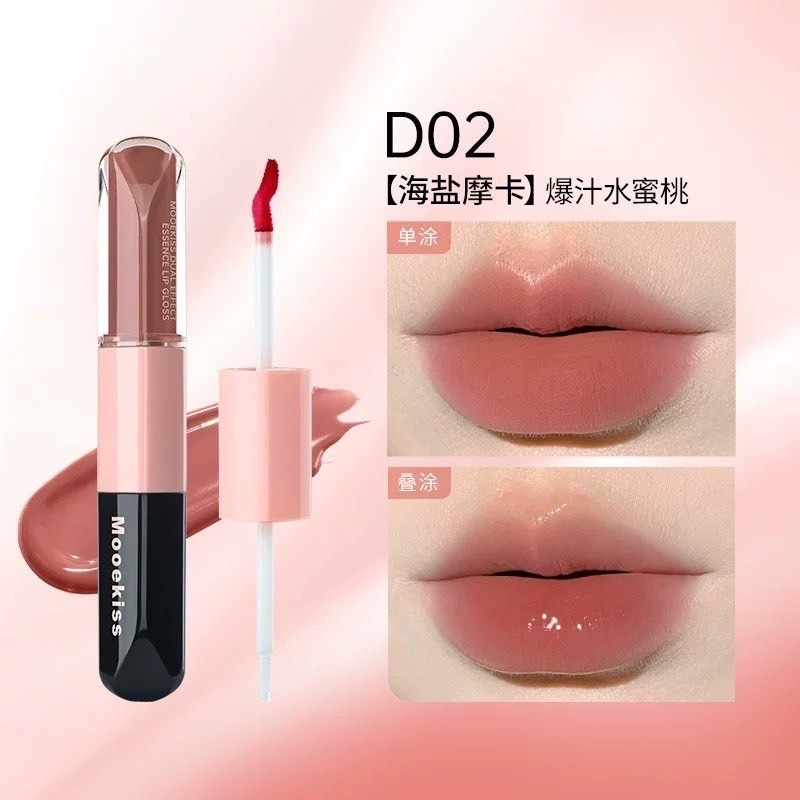 戴栗ლ木珂詩Mooekiss雙頭唇釉🎀韓系白開水-規格圖10
