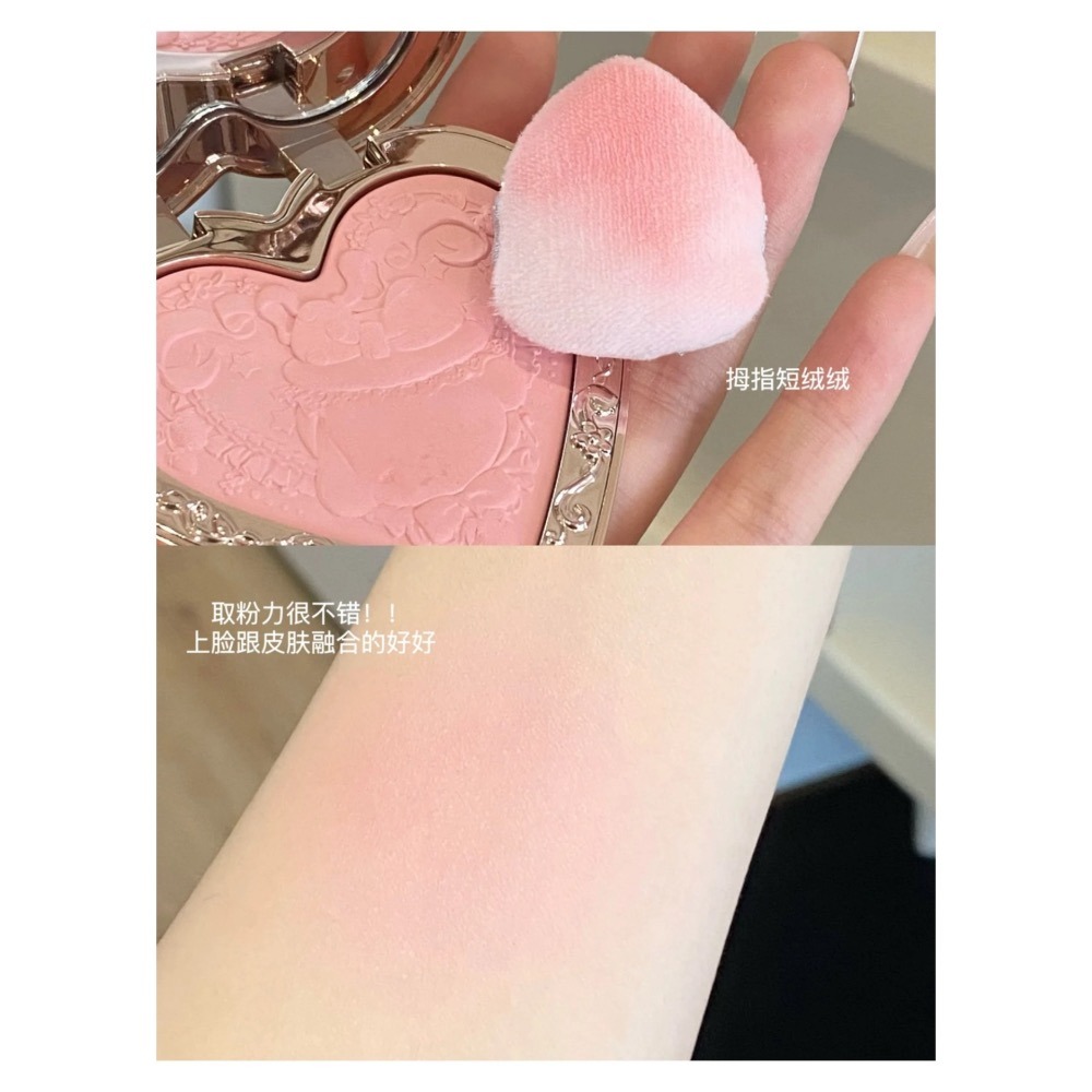 戴栗ლ艾倍拉Everbab蝴蝶結奶皮小粉撲 手指粉撲 氣墊粉撲🩰公主的全能粉撲們-細節圖4