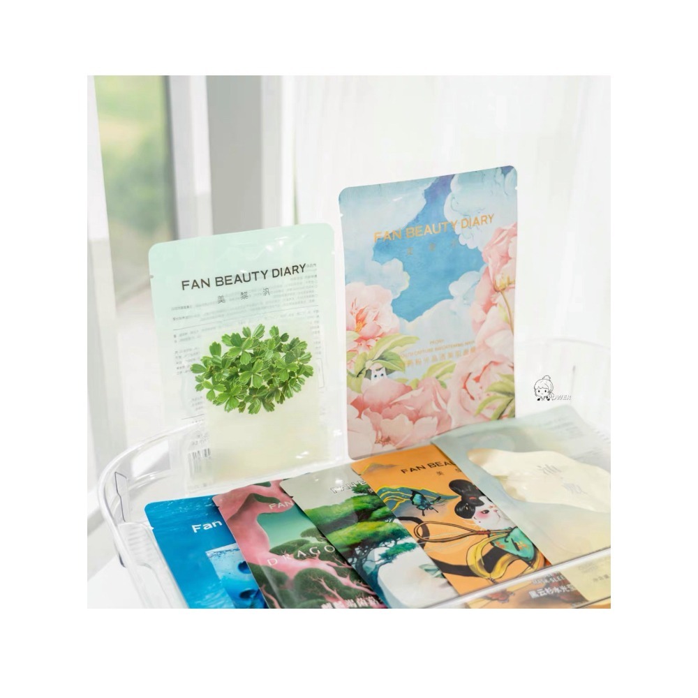 戴栗ლ Fanbeauty系列面膜5片/盒✨海葡萄·龍血·芍藥·油敷·睡美人✨-細節圖2