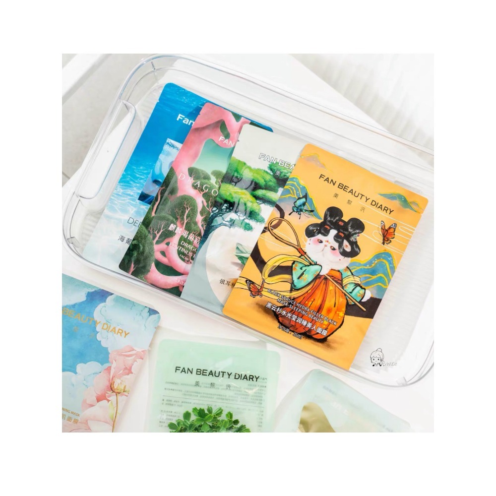 戴栗ლ Fanbeauty系列面膜5片/盒✨海葡萄·龍血·芍藥·油敷·睡美人✨-細節圖3
