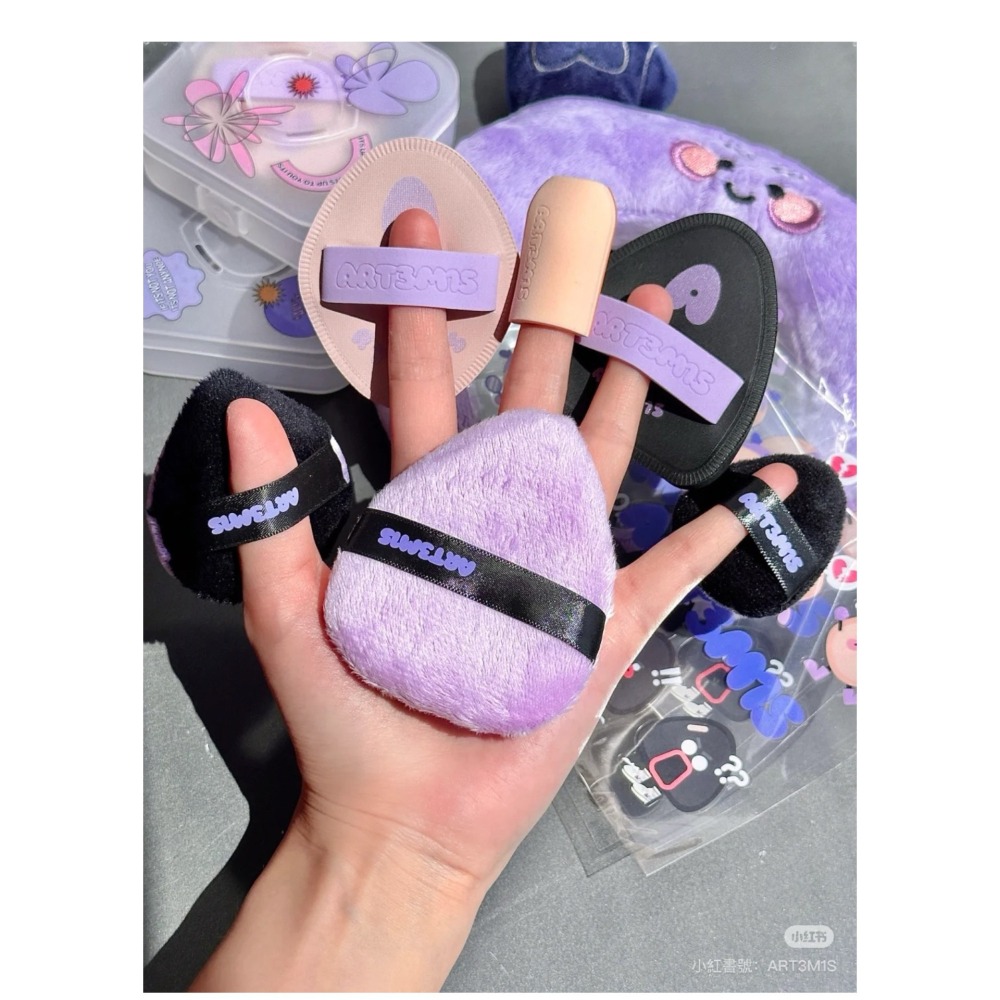 戴栗ლ凹凸迷思ART3M1S粉撲·狗屁小鮮肉小詹同款·完美底妝必備-細節圖2