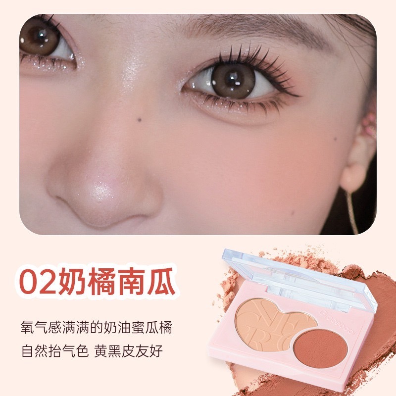 戴栗ლ瑰寶秘語Gracebabi雙效雙色腮紅🪄古希臘掌管粉嫩的神-規格圖5