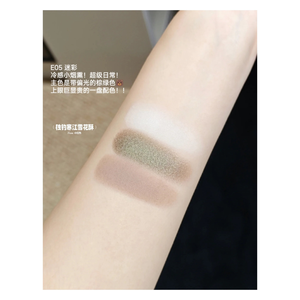 戴栗ლ ForeverKey易如反掌三色多用眼影盤✨韓系淡顏天選之盤-細節圖6