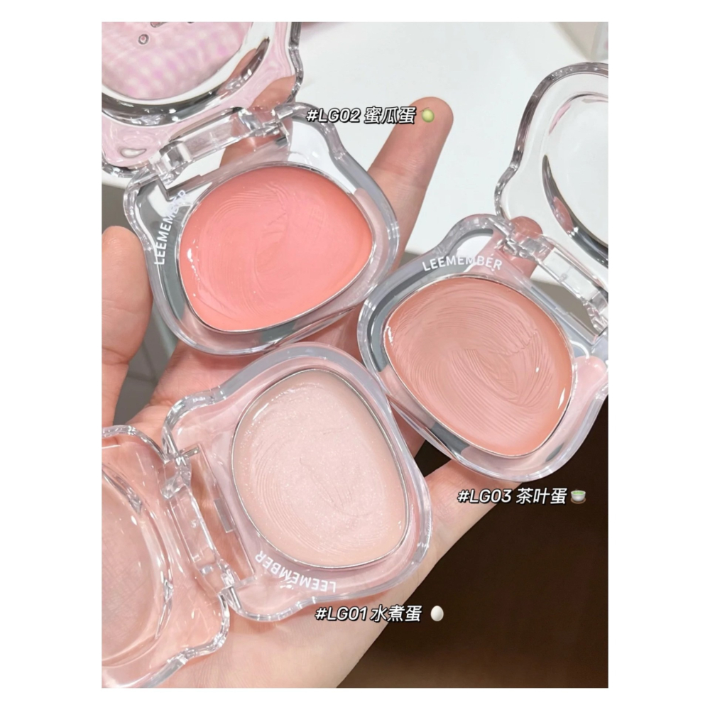 戴栗ლ荔萌ʟᴇᴇᴍᴇᴍʙᴇʀ小熊水光腮紅多用膏🐻水光膏 腮紅膏-細節圖2