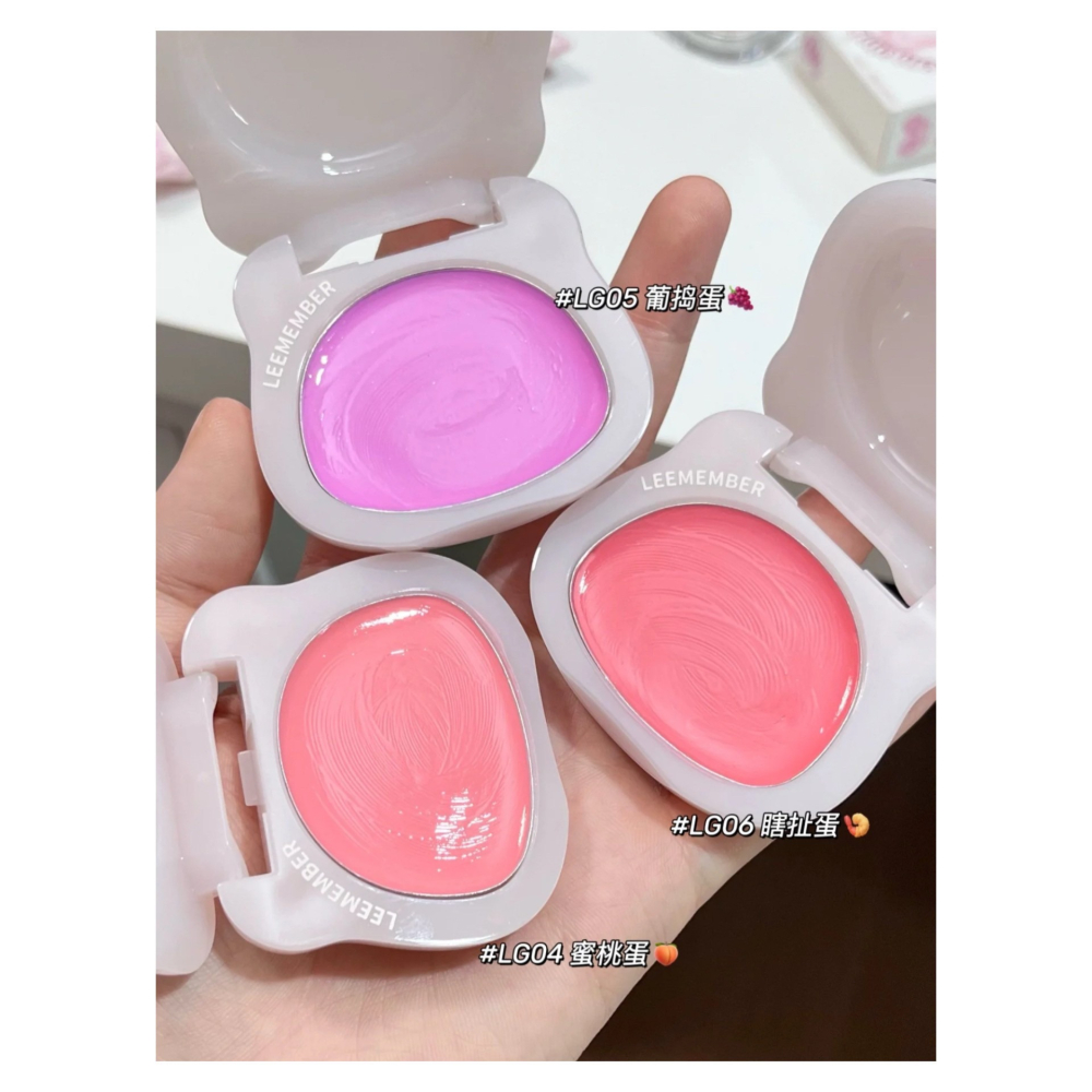 戴栗ლ荔萌ʟᴇᴇᴍᴇᴍʙᴇʀ小熊水光腮紅多用膏🐻水光膏 腮紅膏-細節圖3