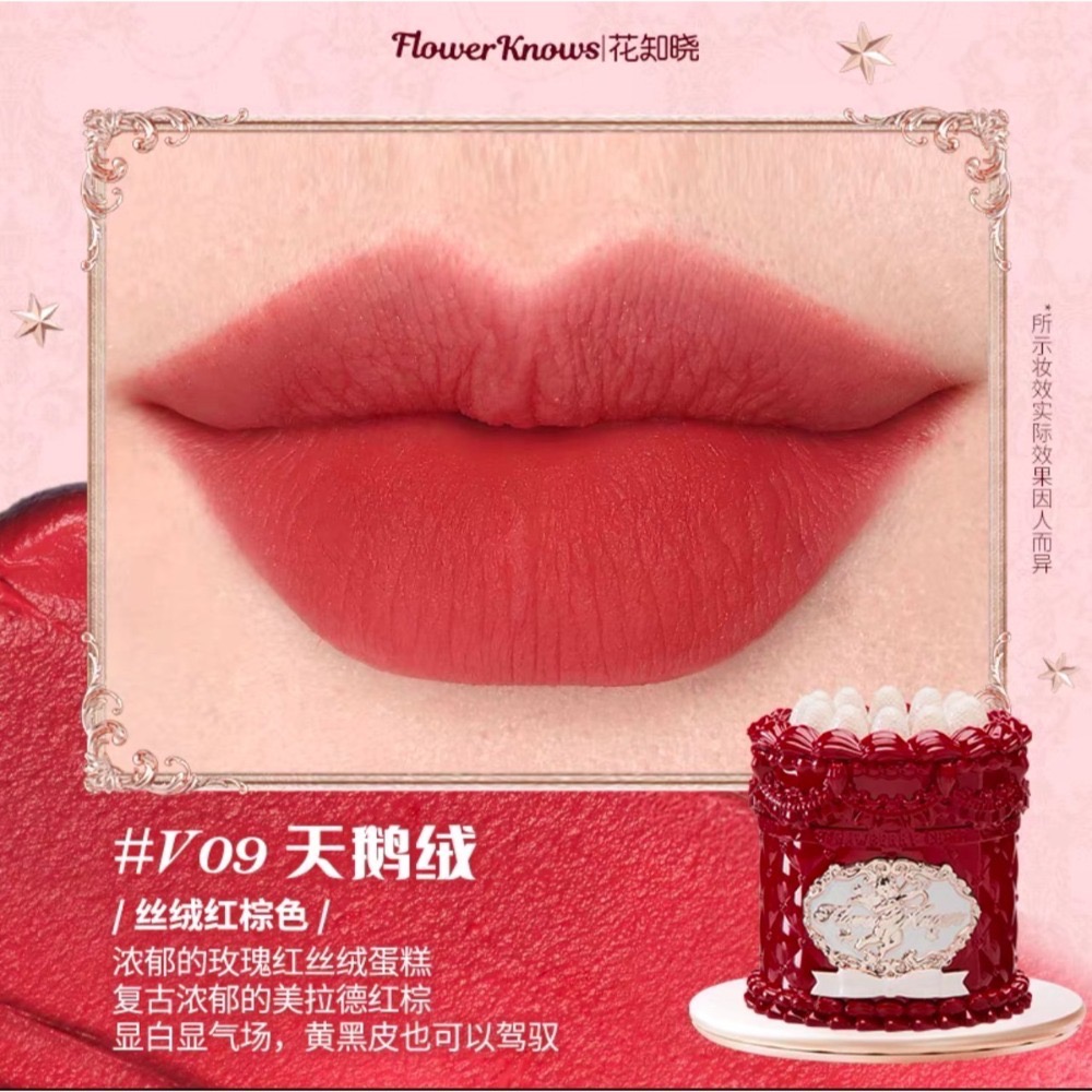 戴栗ლ 花知曉ꜰʟᴏᴡᴇʀ ᴋɴᴏᴡꜱ草莓丘比特系列×阿里北杯聯名🍓唇霜 液體腮紅 面綜盤 粉餅 護手霜 香水👼-規格圖10