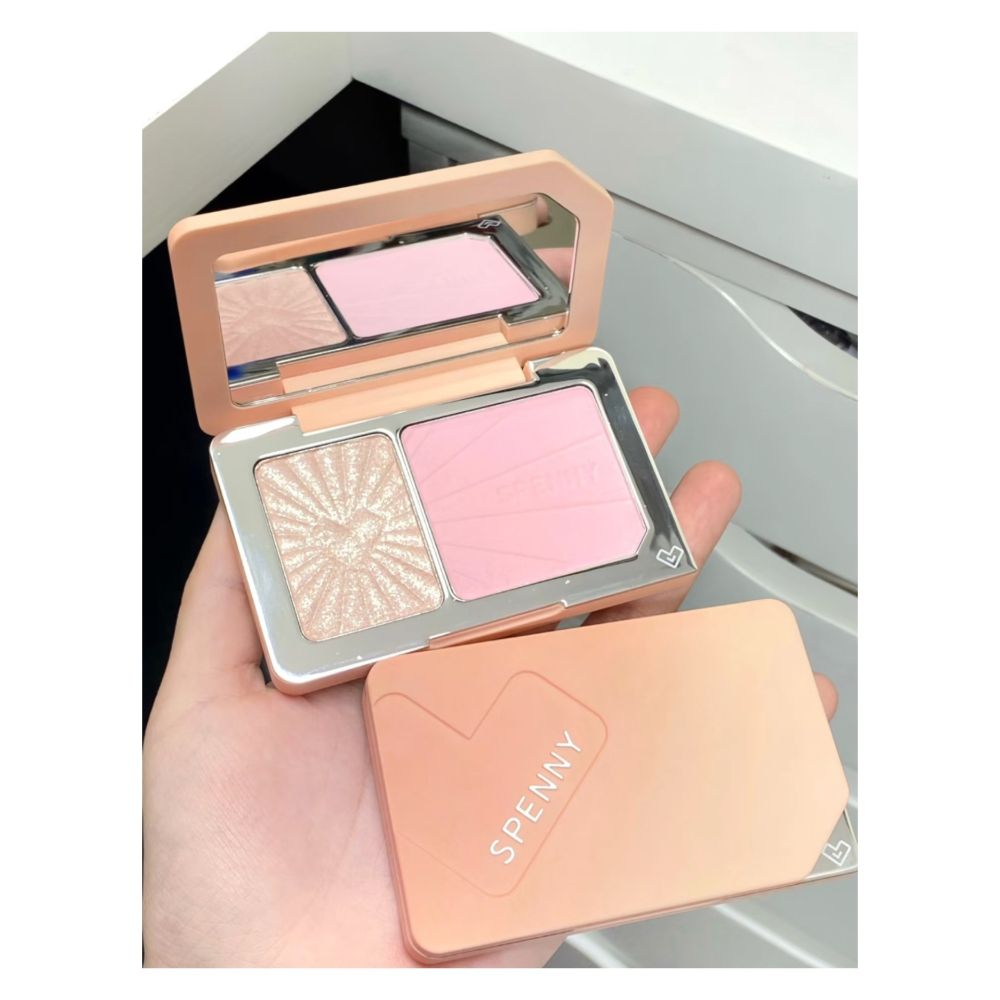 戴栗ლ 詩佩妮ꜱᴘᴇɴɴʏ春日高光腮紅一體盤💐-細節圖2
