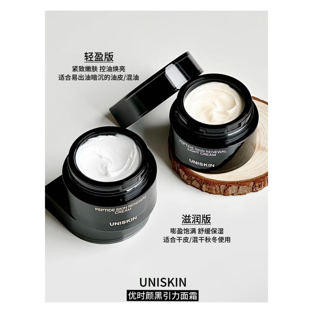 戴栗ლ 優時顏ᴜɴɪꜱᴋɪɴ黑引力 精華 精華水 面霜 2.0🖤臉蛋子緊緻飽滿到飛起-細節圖2