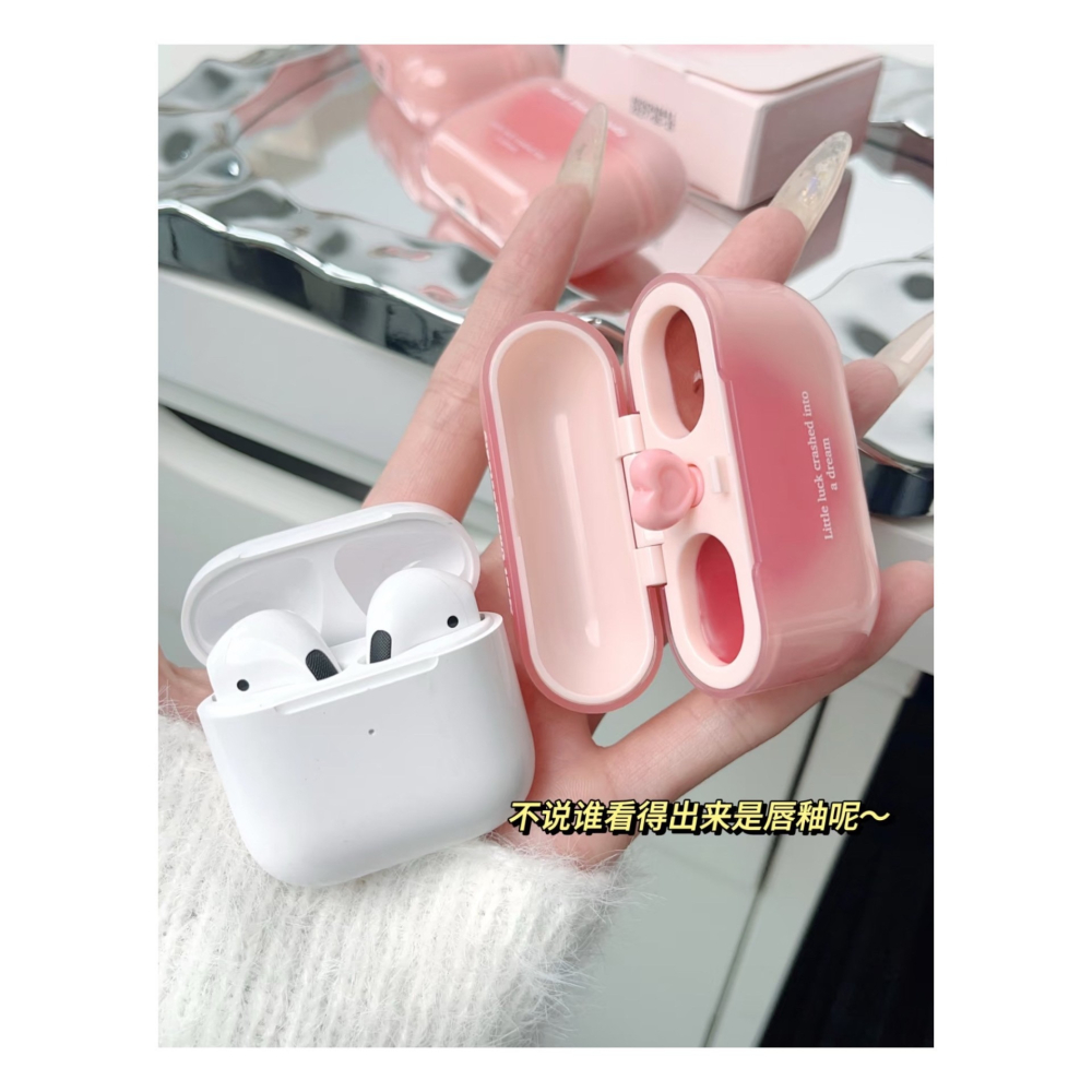 戴栗ლ 戈戈舞ɢᴏɢᴏ ᴛᴀʟᴇꜱ雙拼唇釉 aka 耳機口紅🎧唇蜜唇泥口紅-細節圖2