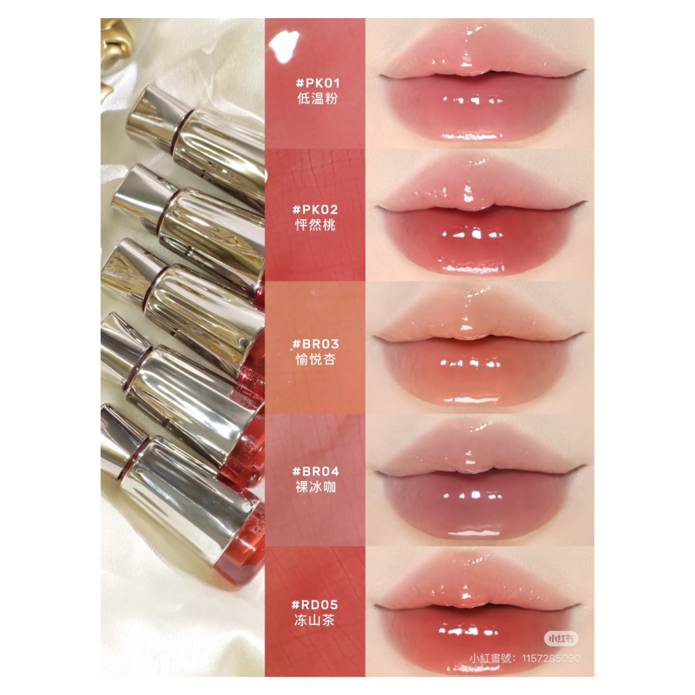 戴栗ლ 菲鹿兒ꜰᴏᴄᴀʟʟᴜʀᴇ聚光精華不沾杯唇蜜🧊冰透玻璃唇的殺傷力-細節圖2