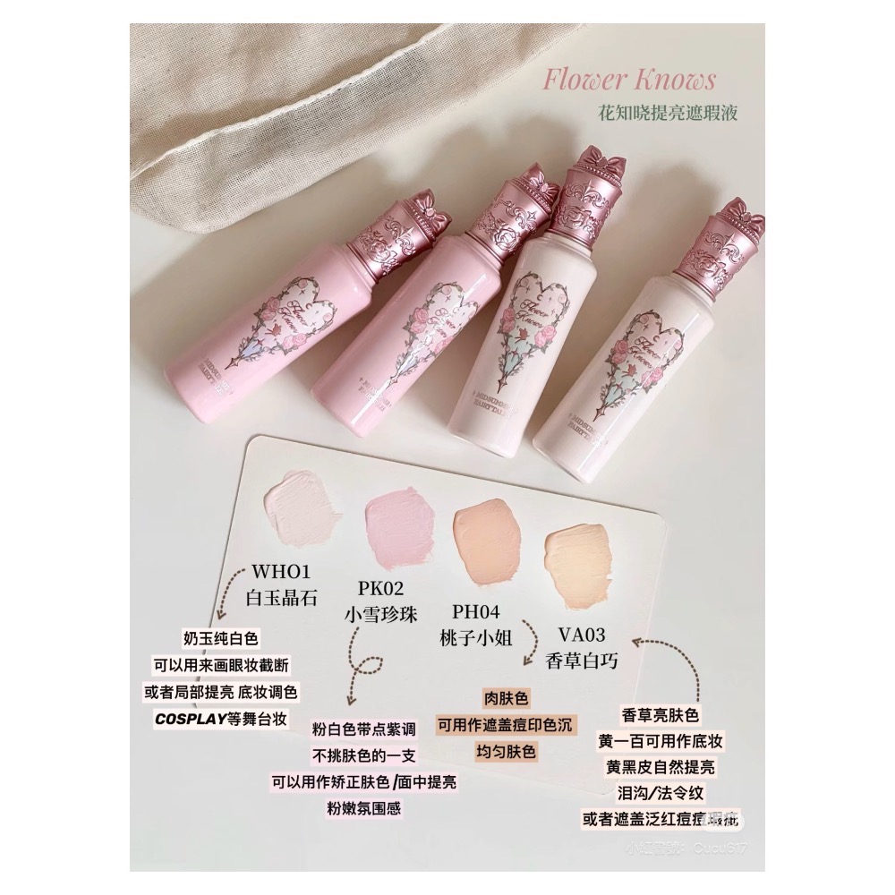 戴栗ლ 花知曉ꜰʟᴏᴡᴇʀ ᴋɴᴏᴡꜱ阿里北杯聯創 × 仲夏夜遮瑕提亮液🩰-細節圖8