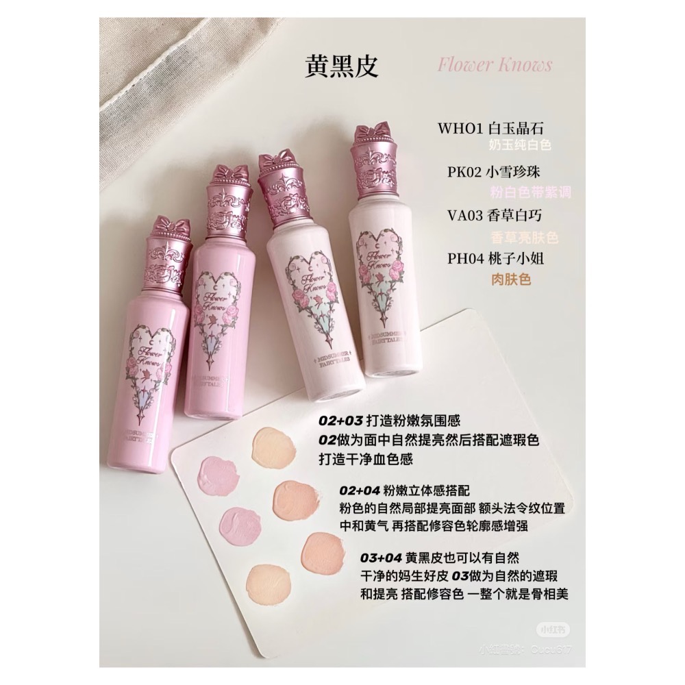 戴栗ლ 花知曉ꜰʟᴏᴡᴇʀ ᴋɴᴏᴡꜱ阿里北杯聯創 × 仲夏夜遮瑕提亮液🩰-細節圖11