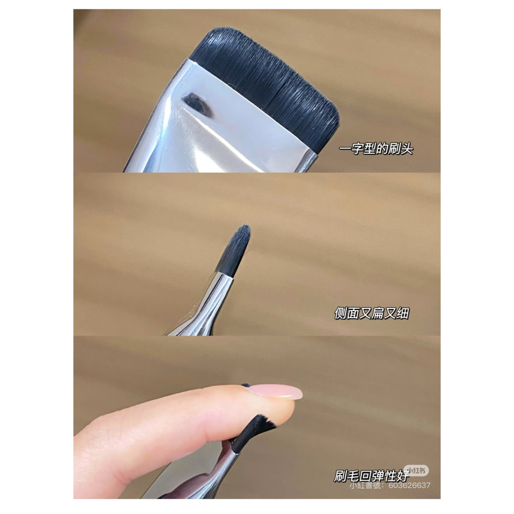 戴栗ლ 荔樹無暇底妝CP🖤黑鳳梨粉撲+粉底刷🖤清透底妝必備-細節圖3