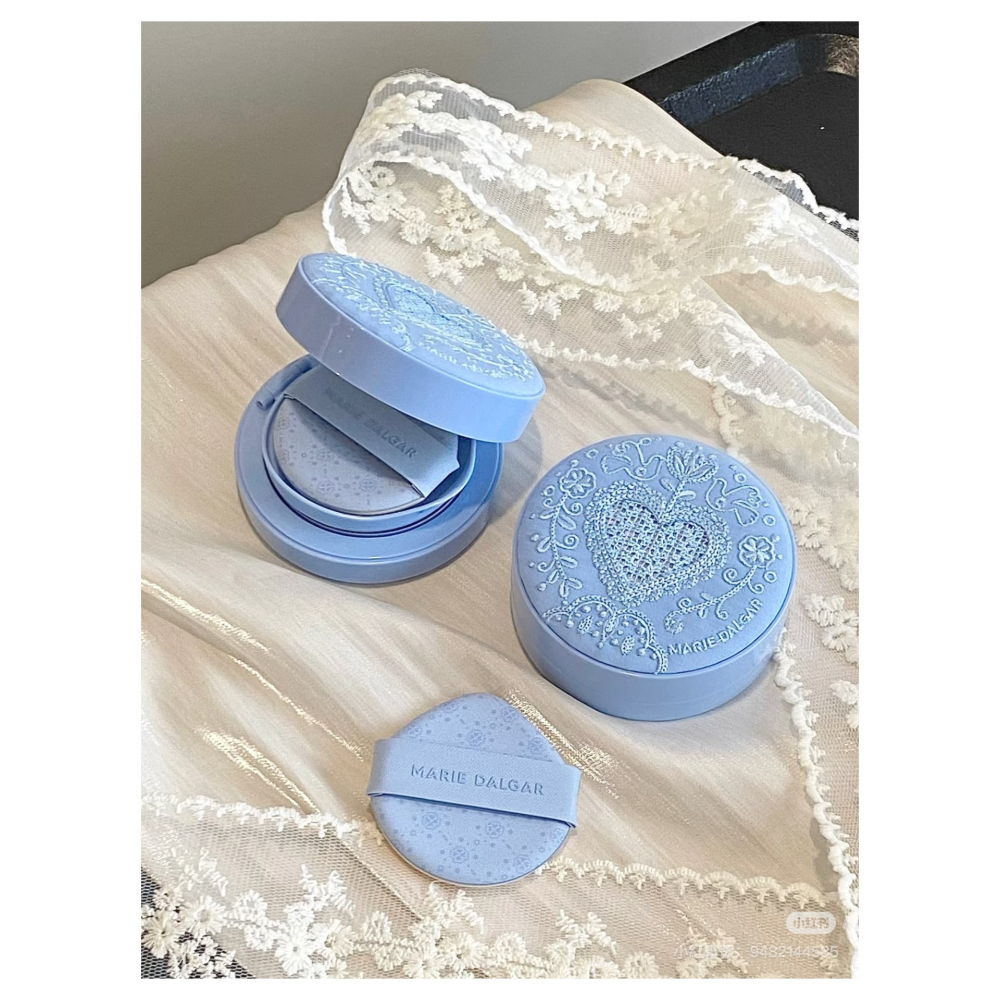 戴栗ლ 瑪麗黛佳種籽氣墊🩵🤍乾皮氣墊 持妝氣墊-細節圖2