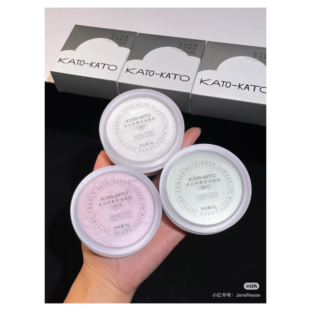 戴栗ლ Kato新視覺散粉/防水柔焦蜜粉餅🧊直接把底妝焊在臉上-細節圖11