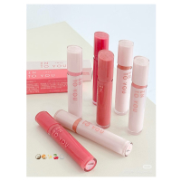 戴栗ლ Into Yo心慕與你 鏡光絲絨唇釉🩷🤍春夏氛圍果汁感調色