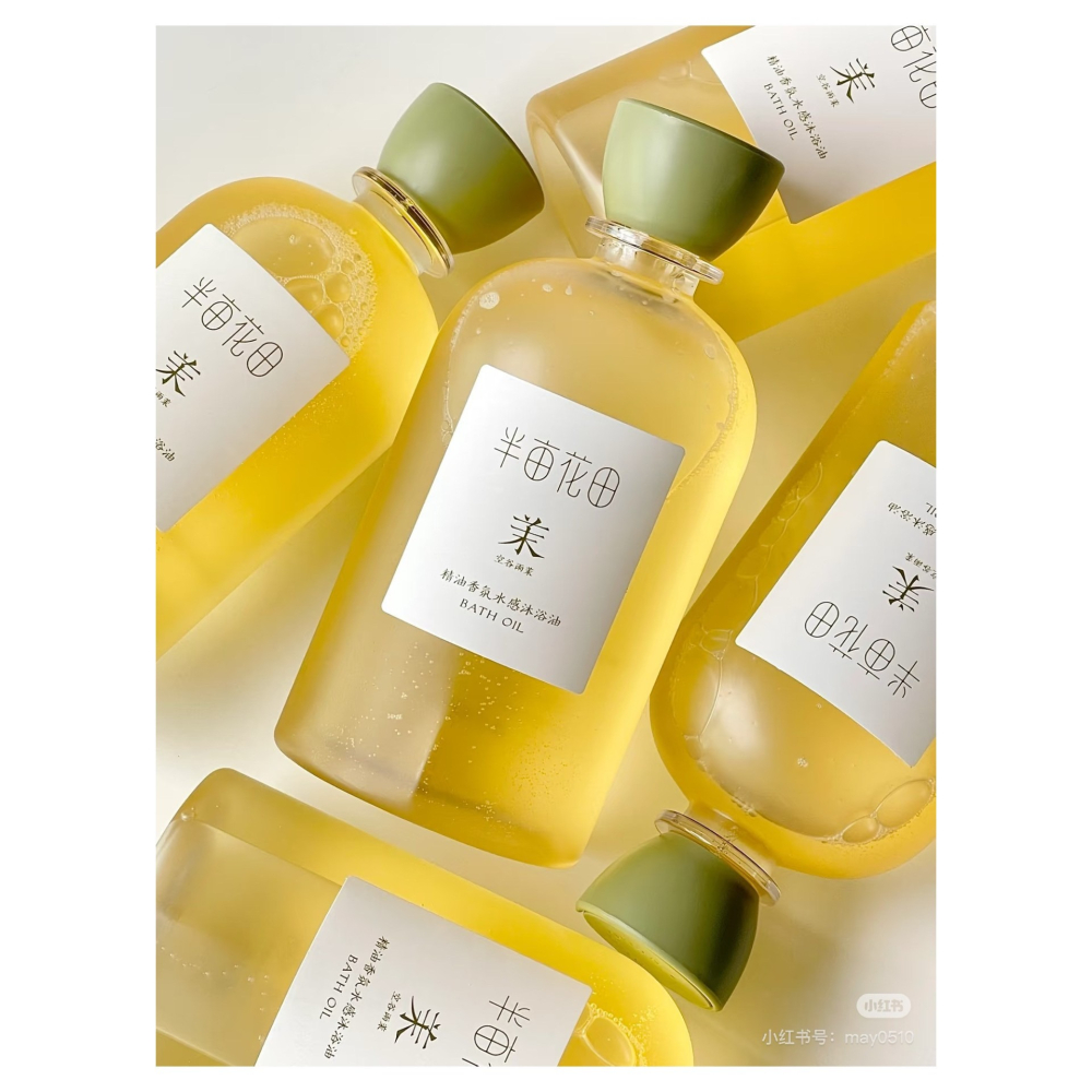 戴栗ლ 半亩花田沐浴油400g🍃夏天乾皮本命是水感沐浴油-細節圖2