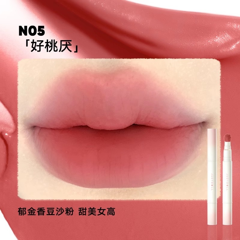 戴栗ლ 橘朵ᴊᴜᴅʏ ᴅᴏʟʟ氣墊唇粉霜🍧真沒想到這麼絲滑…又被美到了-規格圖9