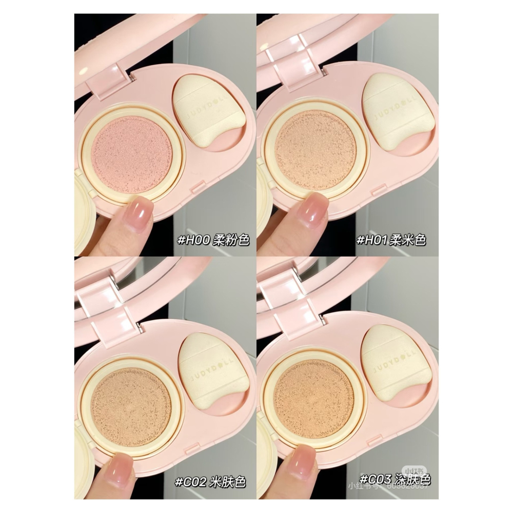 戴栗ლ 橘朵ᴊᴜᴅʏ ᴅᴏʟʟ氣墊遮瑕🍧古希臘掌管面中提亮的神！！🦢🩰🪞-細節圖4